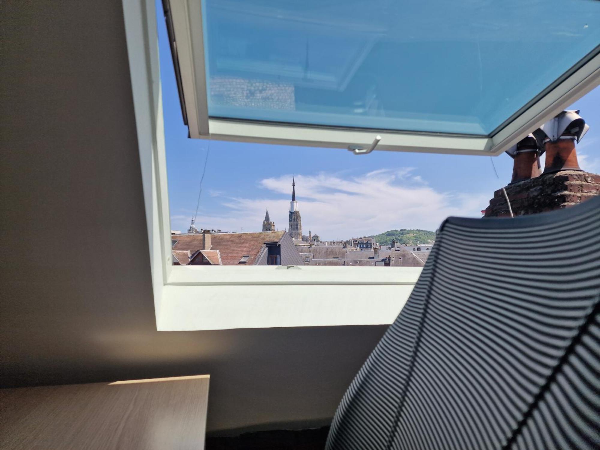 Le Henri IV - Vue Cathedrale, Parking Lejlighed Rouen Eksteriør billede